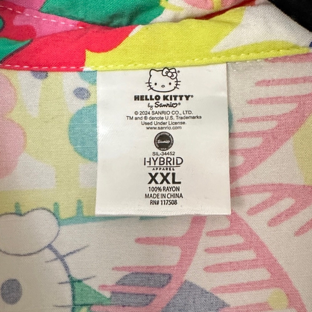 Hello Kitty Multicolor Patterned Shirt - image 2